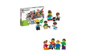 Образовательная коллекция фигурок принт одежда наборы строительные блоки фигурки 0 300 шт 45030+2000727 LEGO