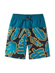 Пляжные шорты Papaija в цвете Темно-синие листья Reima