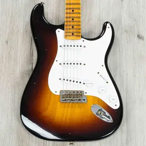 Гитара Fender Custom Shop LTD 70th Anniversary 1954 Stratocaster Journeyman Relic, раскраска 2-Color Sunburst
