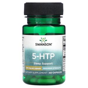 5-HTP, 200 мг, 60 капсул Swanson