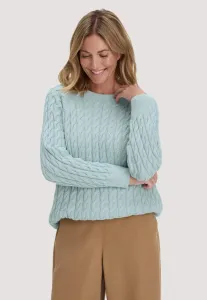 Обычный джемпер Hessnatur, Perlblau