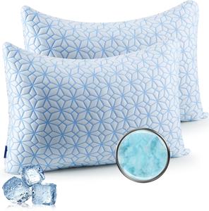 puredown Охлаждающая подушка Puredown King с эффектом памяти Ice Blue