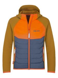 Trollkids Гибридная куртка "Сирдал" светло-коричневого/голубого цвета