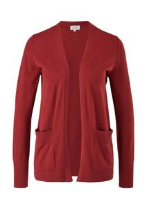 Вязаный кардиган s.Oliver, Wine red