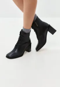 Ботильоны на шнуровке Cesare Gaspari, Black