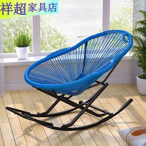 Vinoya Кресло-качалка из ротанга large x-shaped