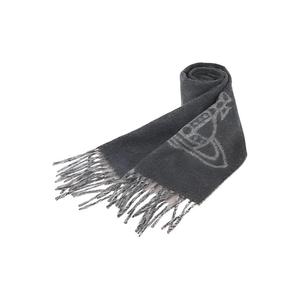 Vivienne Westwood Вязаный шарф унисекс серый