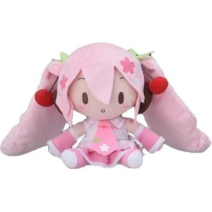 Плюшевая кукла Sakura Hatsune Miku FUFU высотой 10 см SEGA
