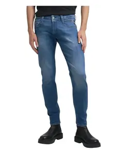 Современные джинсы зауженного кроя для мужчин Replay, синий