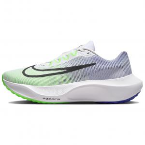 Nike Zoom Fly 5 White Bright Crimson, белый/зеленый/гоночный синий/черный