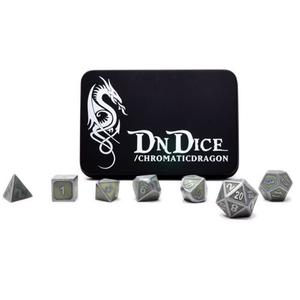 Игровые кубики Green Necro Dragon DNDice