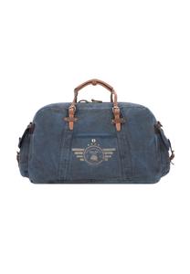 Дорожная сумка Vintage Aviator Weekender 65 см Green Burry, синий
