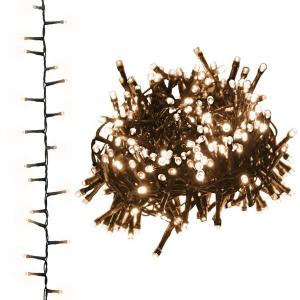 Светодиодная гирлянда vidaXL 3013554, 1x1x6500 см цвет cremeweiß/dunkelgrün