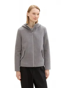 TOM TAILOR джинсовый бушлат с капюшоном Tom Tailor Denim, серый