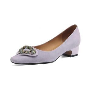 FMM Женские туфли на высоком каблуке, фиолетовые/черные