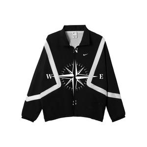 Nike Куртка Icon для мужчин, черная, с воротником стойкой, умеренная, прочие