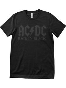 Футболка Back In Black T-Shirt AC/DC, черный