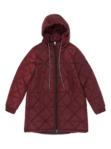Пуховик с капюшоном Bimba Y Lola, красный