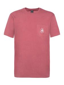 PROTEST Футболка 'ISIAH' в красном цвете