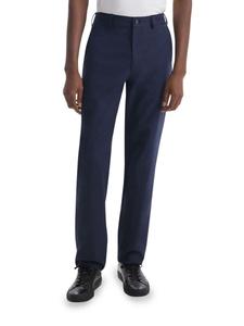 Прямые брюки из хлопкового твила Rhodes Theory, цвет Baltic Melange