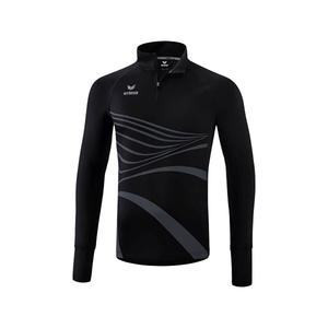 Футболка с длинным рукавом Erima Racing Half Zip, черный
