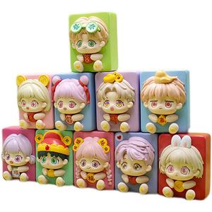 Good Luck Mahjong Baby слепая коробка товары одиночная мистери бокс/полная коробка 20 шт Manbo Chaowan