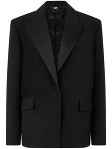 Пиджак GCDS с v-образным вырезом, черный