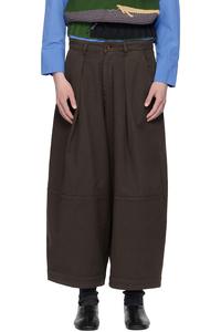 Земляные штаны бездельника Ymc, коричневый