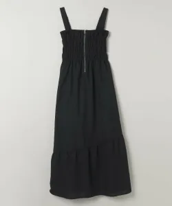 Платье с застежкой-молнией спереди и сборками Jeanasis, цвет Black(09)
