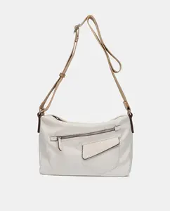 Сумка на плечо Oceans Diary бежевого цвета из переработанных материалов Abbacino, бежевый