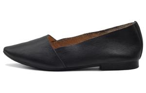 ARTMU Женские повседневные туфли с низким верхом, черные/красные/светло-абрикосовые