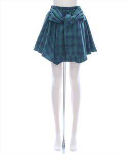 юбка-обертка в клетку