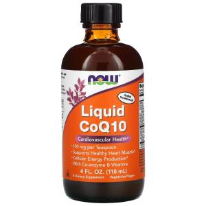 Now Foods Жидкий CoQ10 4 жидкие унции (118 мл)