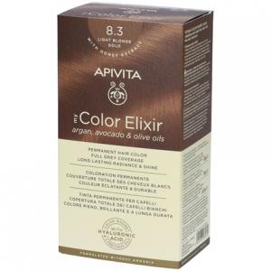 My Color Elixir 83 Светло-золотистый блонд Краска для волос Apivita