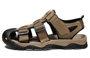 Пляжные сандалии мужские хаки Jeep