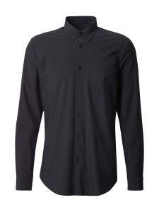 Рубашка на пуговицах классического кроя GUESS SUNSET TECH, черный