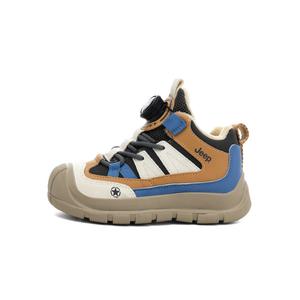 Explorer 20 детские утепленные нескользящие износостойкие ботинки Jeep, хаки серый[thin cotton]