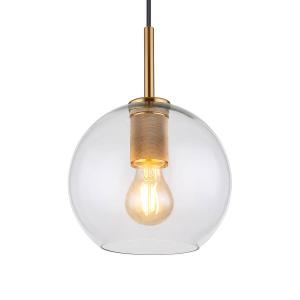 Подвесной светильник Globo Lighting Adara IV, прозрачное стекло / железо - 1 лампа