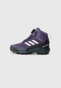 Зимние походные ботинки средней высоты Adidas Terrex, Aurora Plum/Matte Silver-Coloured/Core Black