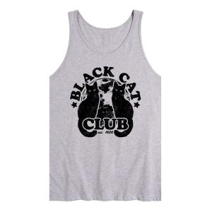 Мужская майка Black Cat Club с 1606 года Witchy Graphic Tank Licensed Character