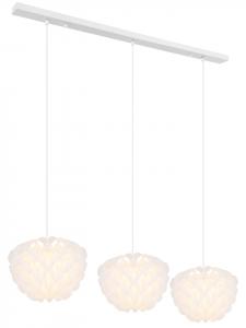 Подвесной светильник ИРЕНА белого цвета Globo lighting