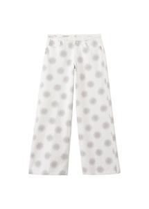 MANGO TEEN Широкие джинсы 'Sunrise' в цвете экрю