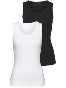Топ Vivance Tank, цвет schwarz, weiß