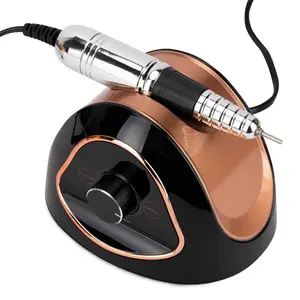 MollyLac, Аппарат для маникюра и педикюра 68Вт M15, черный с золотом Molly Lac