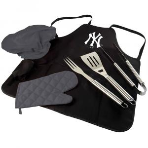 Фартук для барбекю, посуда и сумка для пикника New York Yankees Picnic Time, цвет Ynk Black