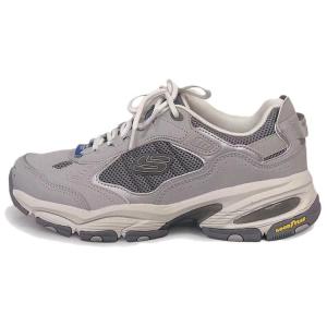 Женские походные кроссовки Skechers с воздушным охлаждением и эффектом памяти, серебристо-серый