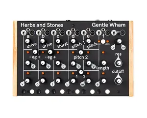 Gentle Wham Шестиголосный аналоговый драм-синтезатор Herbs-and-stones