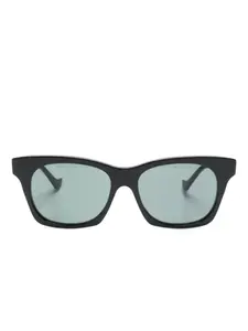 Солнцезащитные очки в прямоугольной оправе Gucci Eyewear, черный
