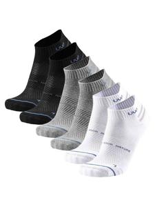 UYN Носки, упаковка из 6 пар, черно-бело-серые