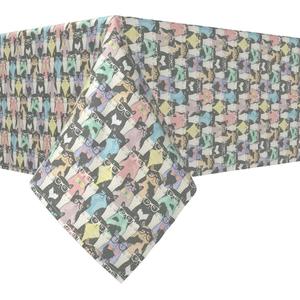 Прямоугольная скатерть, 100 % хлопок, 52x84 дюйма, Smarty Cats